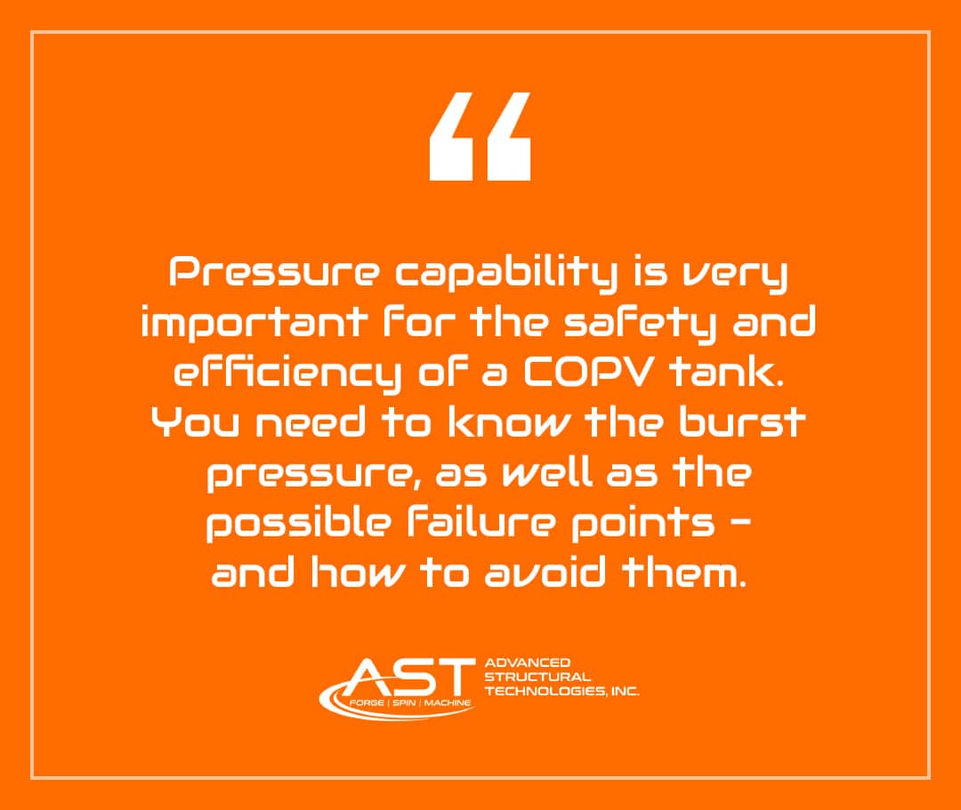 copv pressure capability